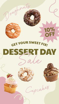 Dessert Day Sale Instagram Reel Preview