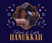 Celebrate Hanukkah Family Facebook post Image Preview