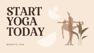 Start Yoga Now Facebook event cover Image Preview