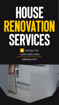 Renovation Services Instagram Reel Design