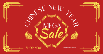 Chinese Year Sale Facebook ad Image Preview