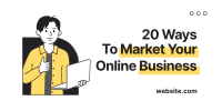 Ways to Market Online Business Twitter Post Design