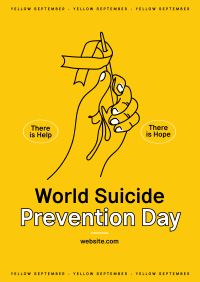 Suicide Prevention Flag Poster Image Preview