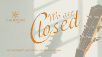 We're Closed Video Image Preview
