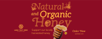 Locally Harvested Honey Facebook Cover Design