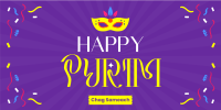 Burst Purim Festival Twitter post Image Preview