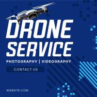 Drone Camera Service Instagram post Image Preview