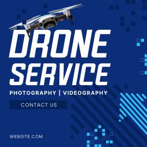 Drone Camera Service Instagram post Image Preview