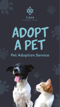 Pet Sitting Service Facebook Story Design