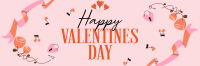 Valentines Greeting Twitter header (cover) Image Preview