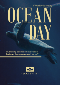 Conserving Our Ocean Poster Design