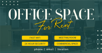 Corporate Office For Rent Facebook Ad Design