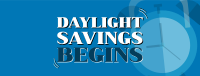 Playful Daylight Savings Facebook Cover Design