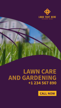 Lawn and Gardening Service Instagram story Image Preview