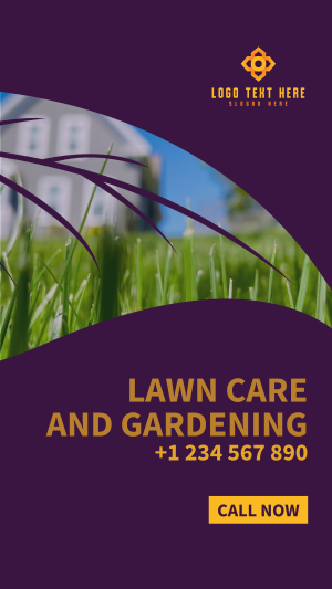 Lawn and Gardening Service Instagram story Image Preview