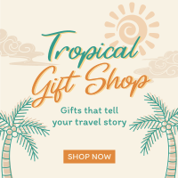 Beach Travel Souvenirs Instagram post Image Preview