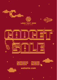 Retro Gadget Sale Flyer Image Preview