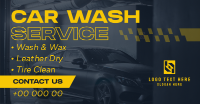 Professional Car Wash Service Facebook ad Image Preview