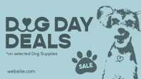 Dog Supplies Sale Animation Design