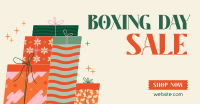 Gifts Boxing Day Facebook Ad Design
