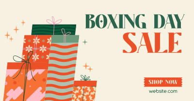 Gifts Boxing Day Facebook ad Image Preview