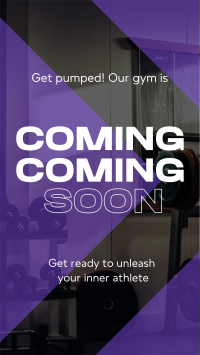 Fitness Gym Opening Soon TikTok video Image Preview