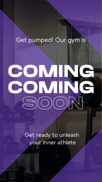 Fitness Gym Opening Soon TikTok Video Image Preview