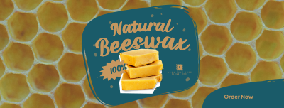 Pure Natural Beeswax Facebook cover Image Preview