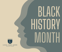 Black History Movement Facebook Post Design