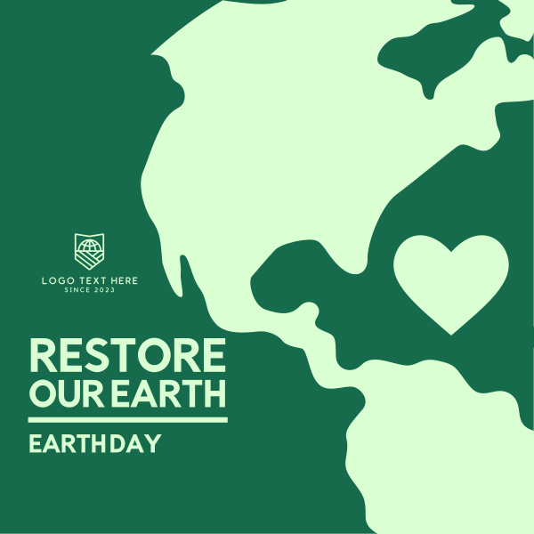 Earth Day Instagram Post Design Image Preview