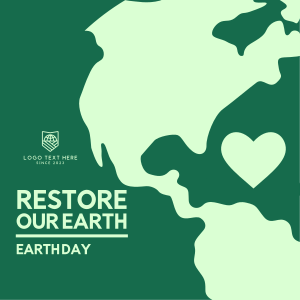 Earth Day Instagram post Image Preview