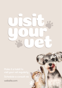 Visit Your Vet Poster Image Preview