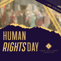 Advocates for Human Rights Day Instagram post Image Preview