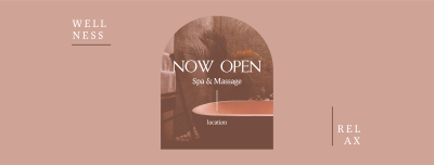 Spa & Massage Facebook cover Image Preview