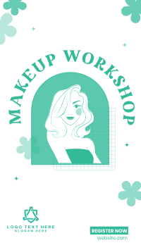 Beauty Workshop Facebook Story Design