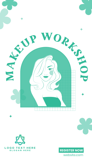 Beauty Workshop Facebook story Image Preview