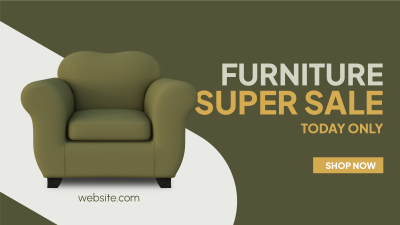 Furniture Super Sale Facebook event cover Image Preview