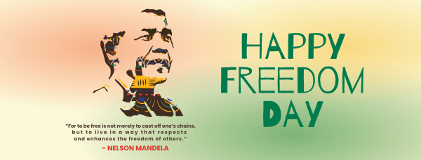 Face of Freedom Facebook Cover Design Image Preview