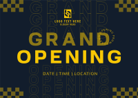 Urban Grand Opening Postcard Design