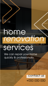 Simple Triangles Home Renovation Video Image Preview