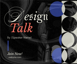 Modern Design Talk Facebook post Image Preview