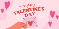 Valentines Day Greeting Twitter post Image Preview