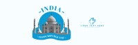 Incredible India Monument Twitter Header Design
