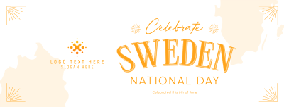 Conventional Sweden National Day Facebook cover Image Preview