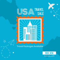 USA Travel Destination Instagram post Image Preview