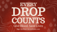 Rustic Blood Donation Drive Animation Preview