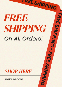 Contemporary Generic Shipping Poster Preview