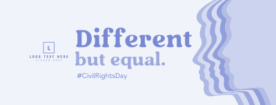 Different But Equal Facebook cover Image Preview