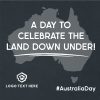 Australian Day Map Instagram post Image Preview