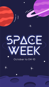 Space Week Event TikTok video Image Preview